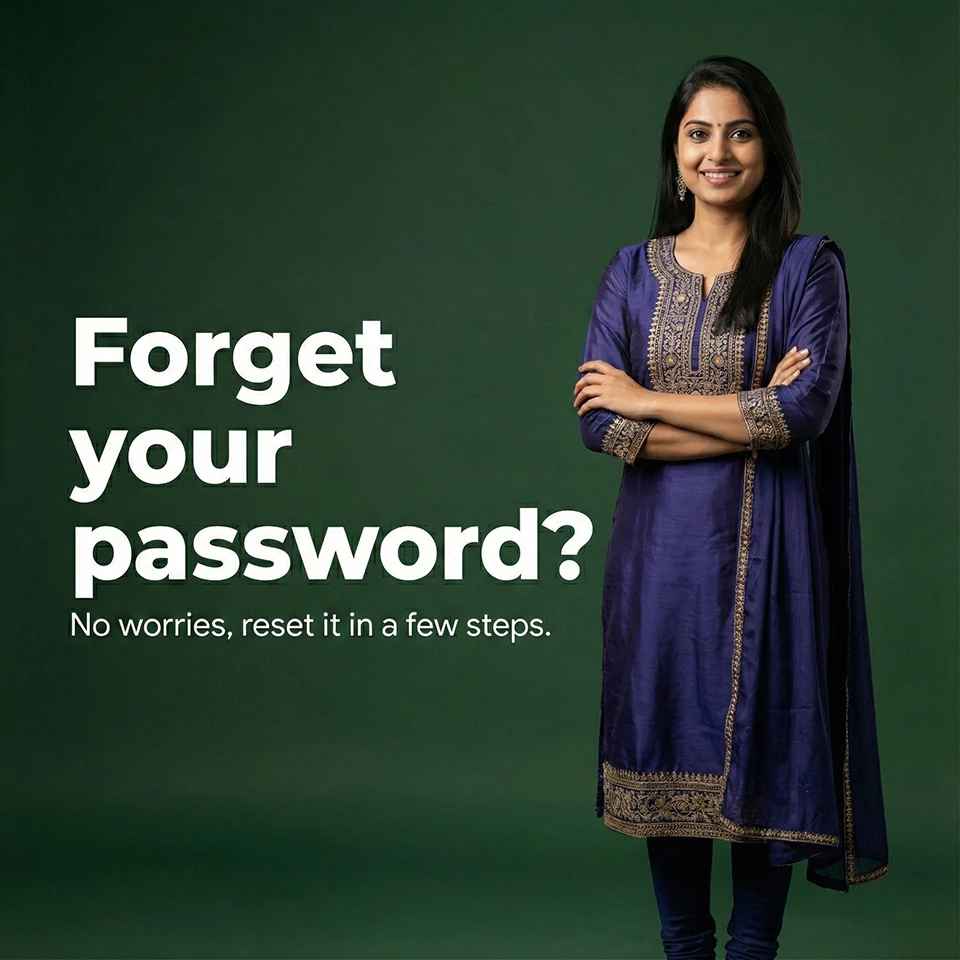 Forgot Password Page Image